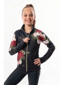 Sweatshirt Black Hoop