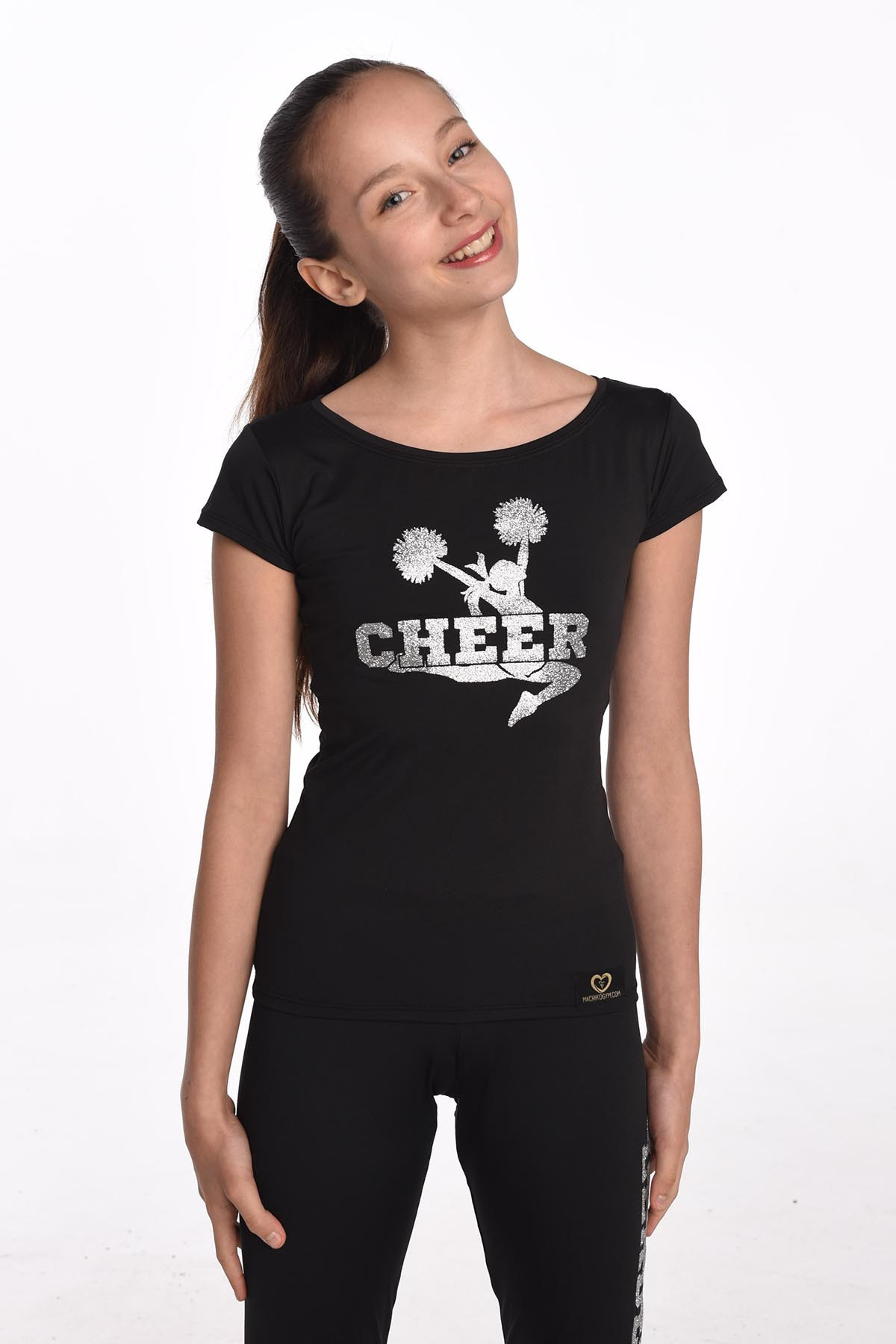 Glitter Pompom T-shirt