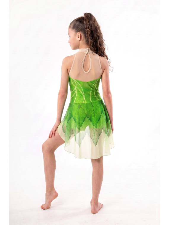 Unitard with skirt FAIRY