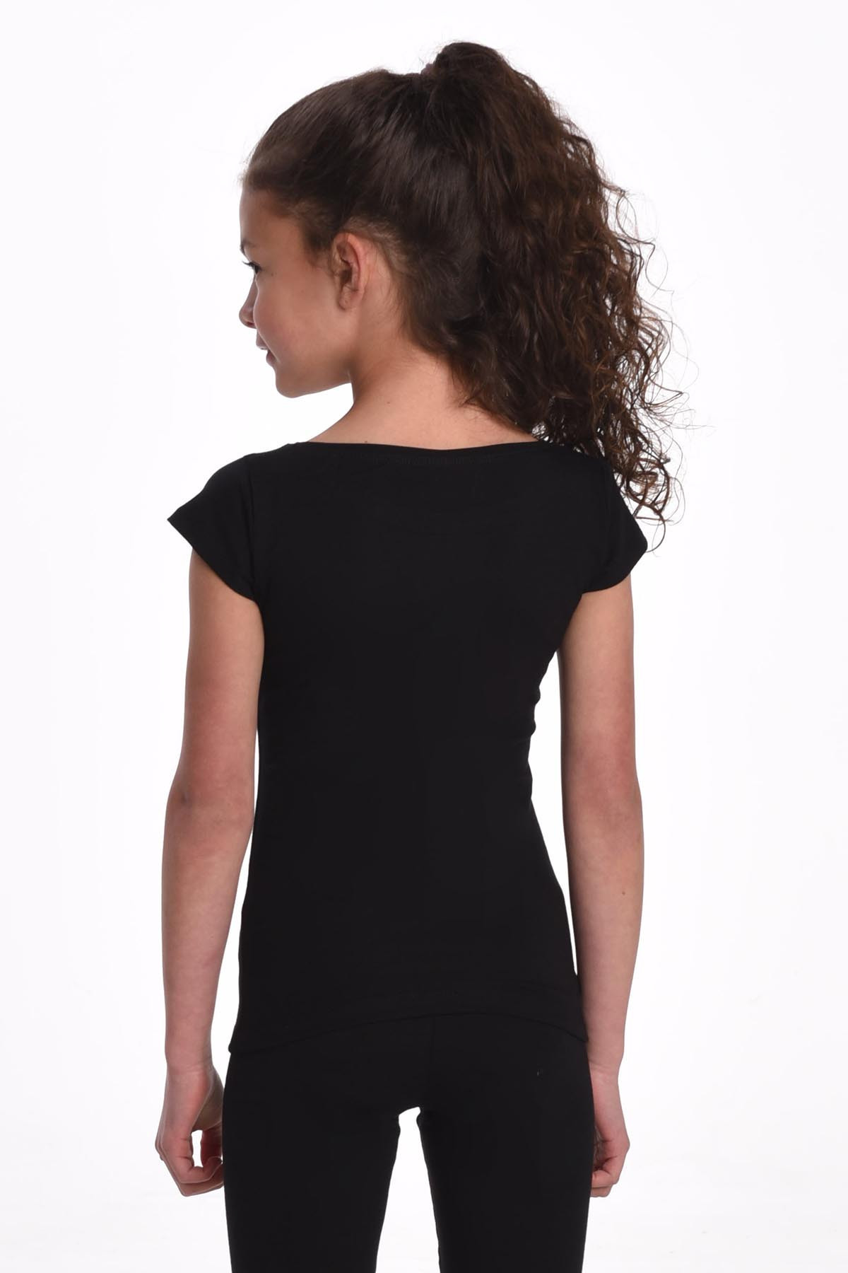 T-shirt Cheer Gold Glitter