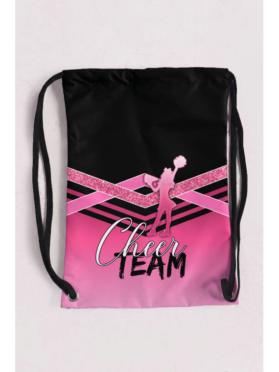 Drawstring Bag Cheer Pink