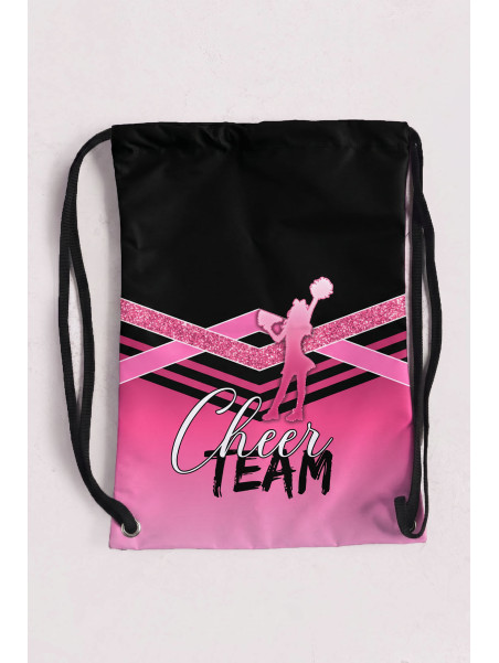 Drawstring Bag Cheer Pink