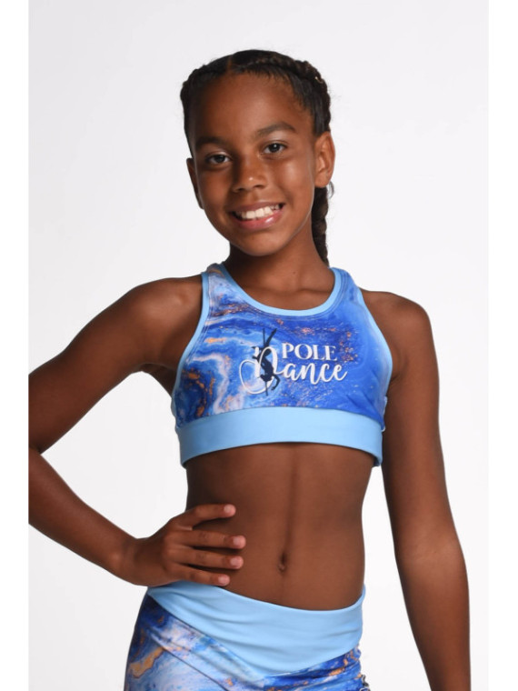 Top Pole Dance Blue Wave