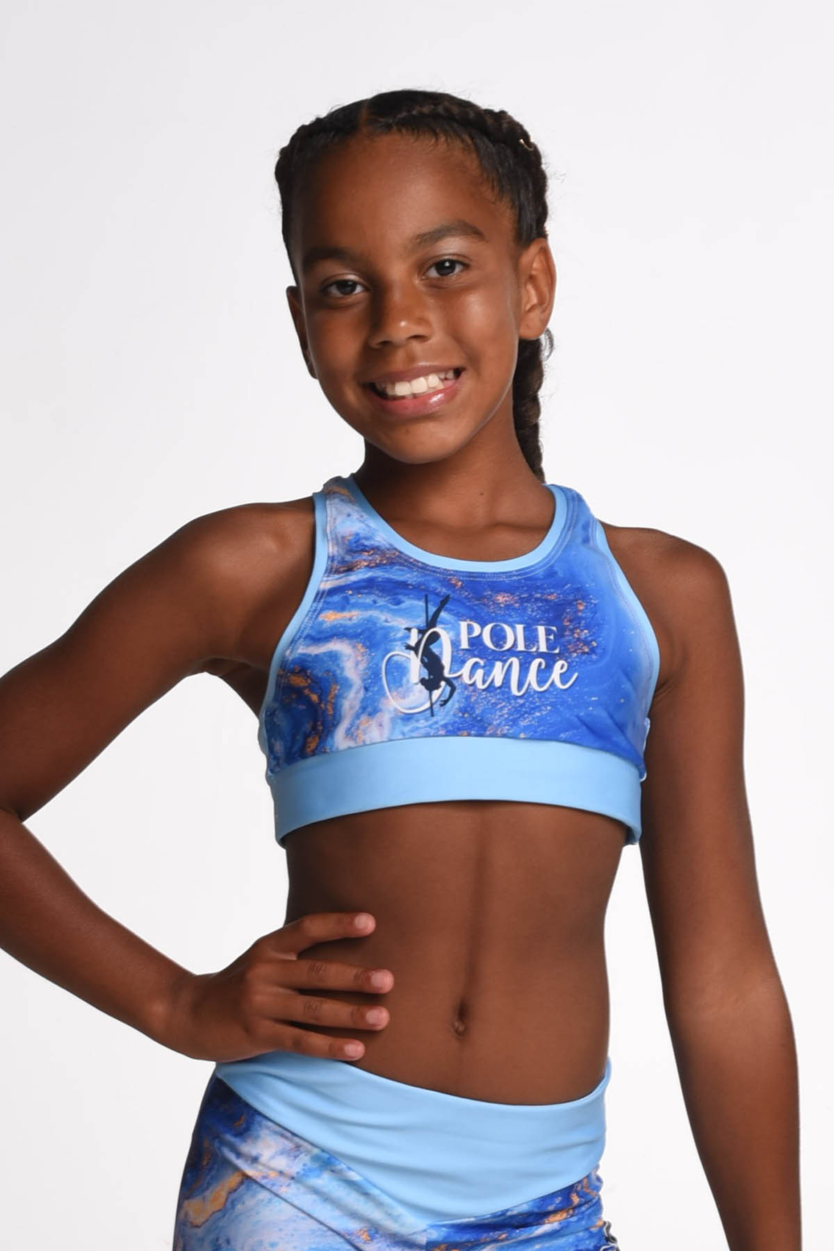 Top Pole Dance Blue Wave