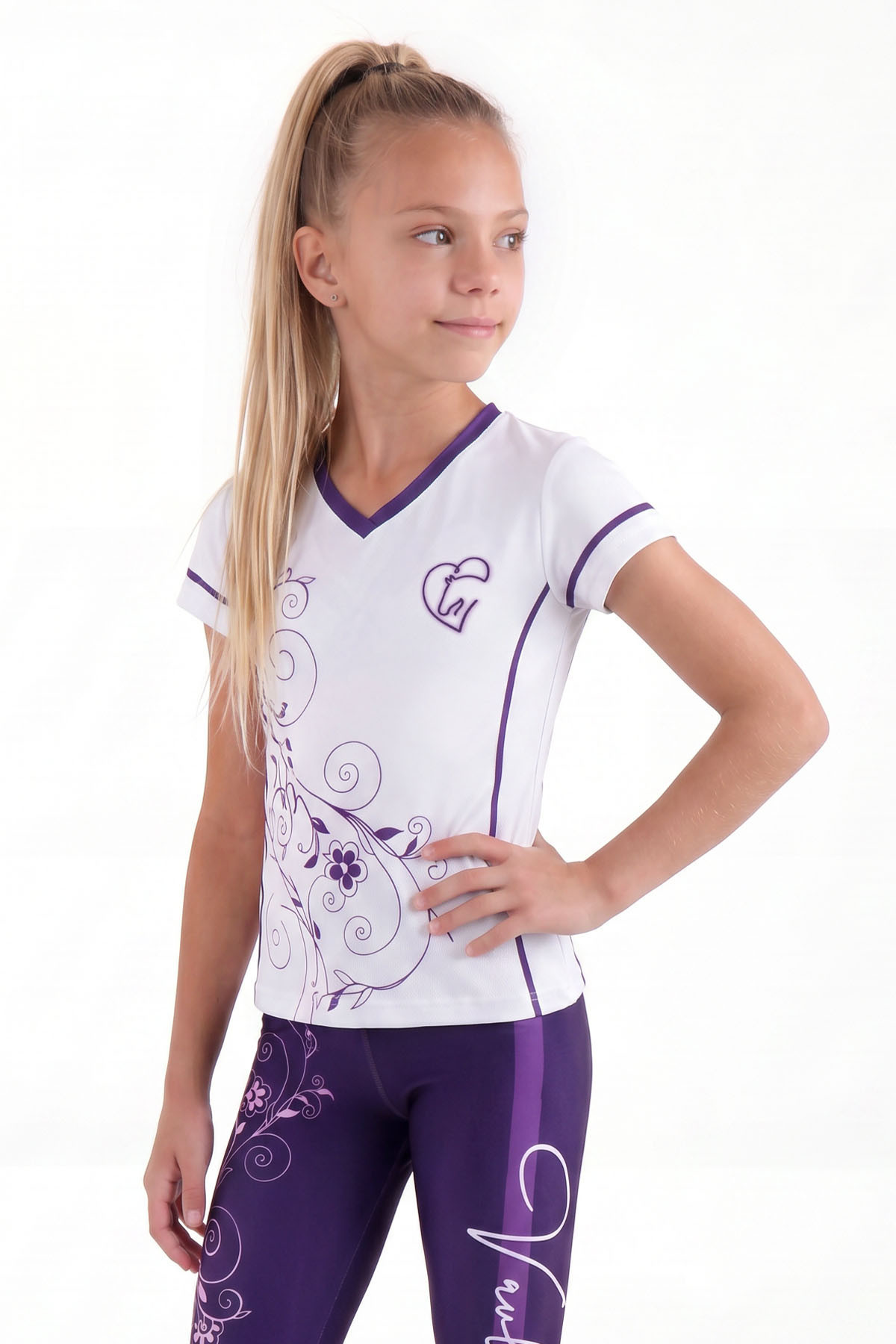 T-shirt Vaulting Floral