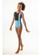 Leotard MACHIKO MOTION Blue Stripes
