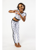 Komplet Polka Dot long
