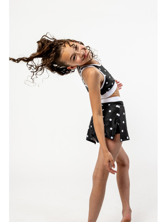 Komplet Polka Dot short