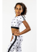 Crop Top Polka Dot