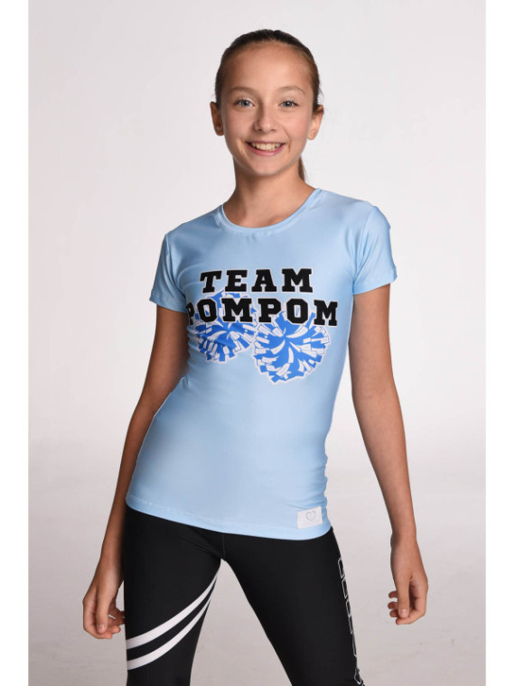 T-shirt Cheer Team PomPom