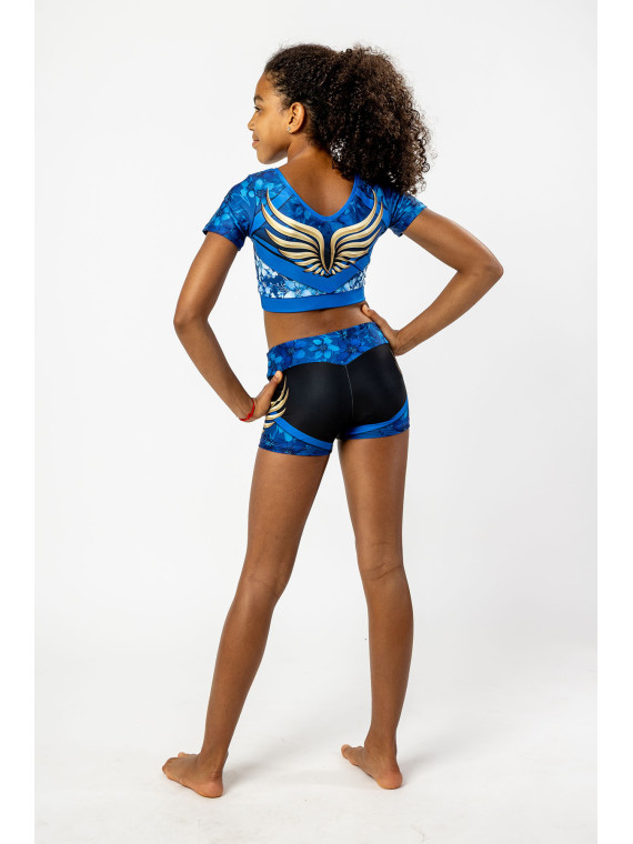 Komplet Aerial Azure short