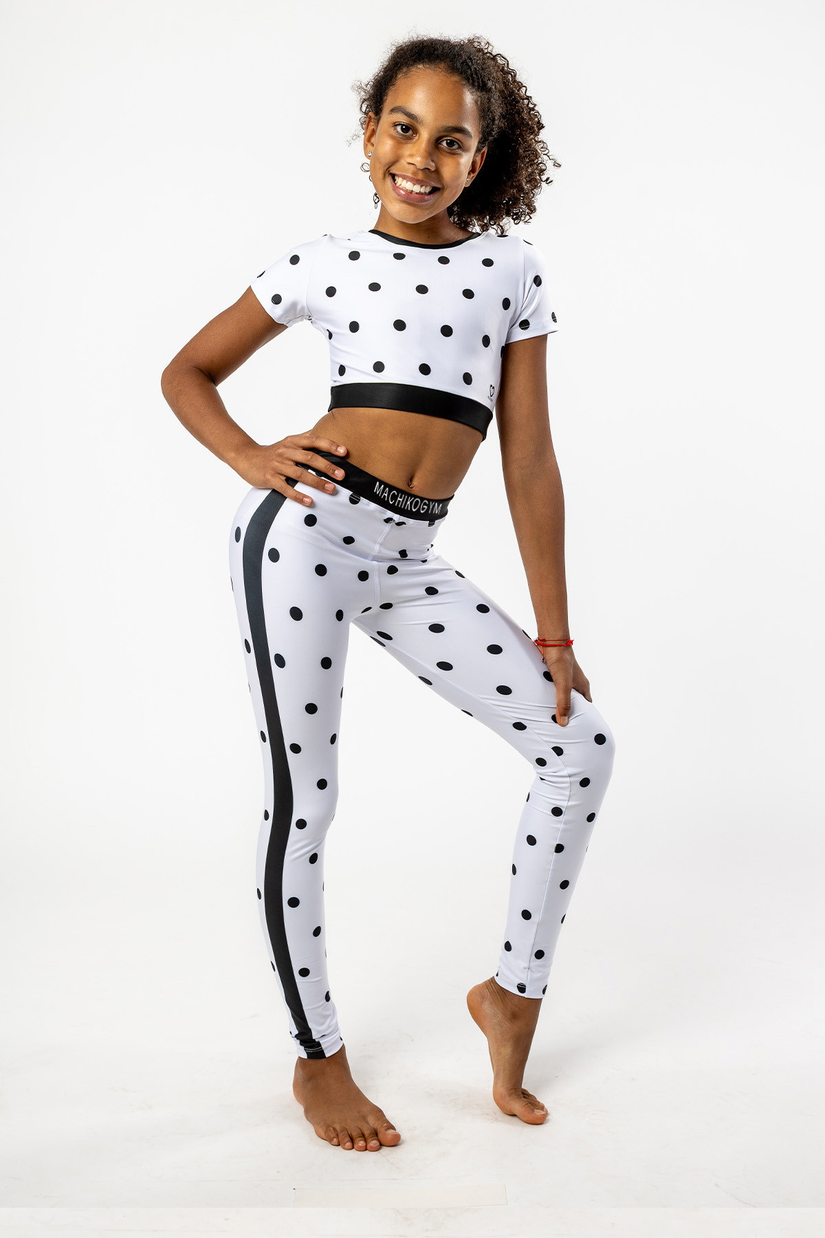 Komplet Polka Dot long