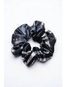 Haarband Scrunchie Silver