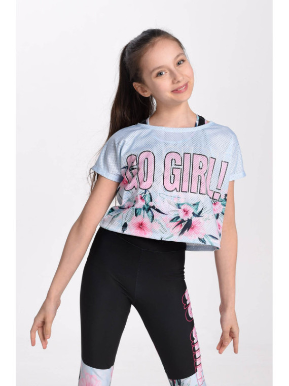Go Girl lockeres T-shirt