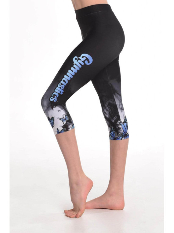 Leggings Tie Dye Black