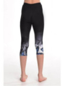 Leggings Tie Dye Black