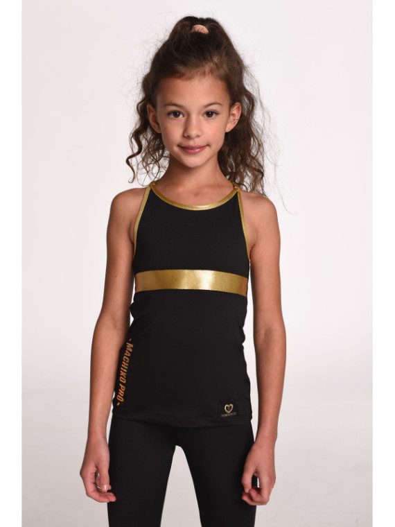 Trägerhemd MACHIKO PRO Schwarz Astara