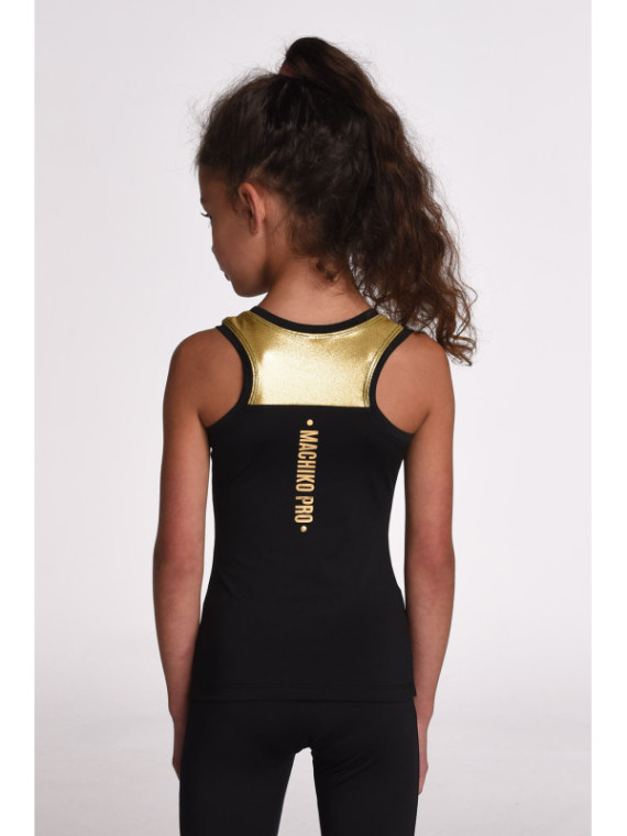 Tank top MACHIKO PRO Black Amaris