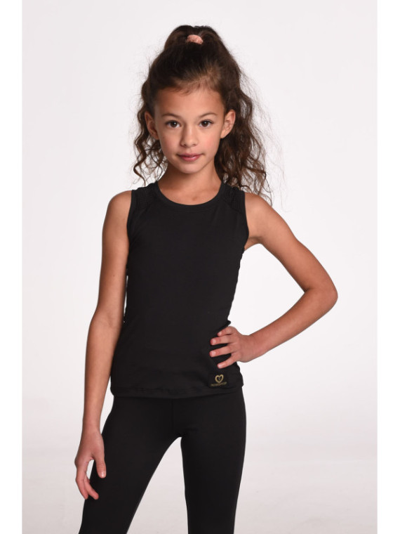 Tank top MACHIKO PRO Black Amaris