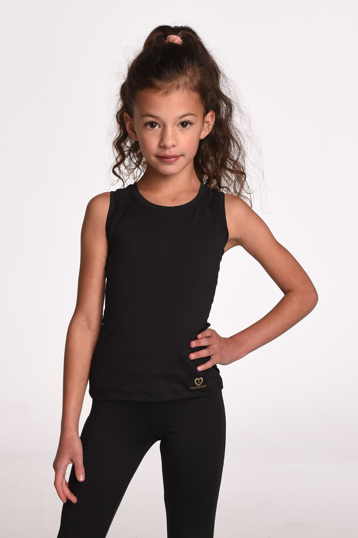 Tank top MACHIKO PRO Black Amaris