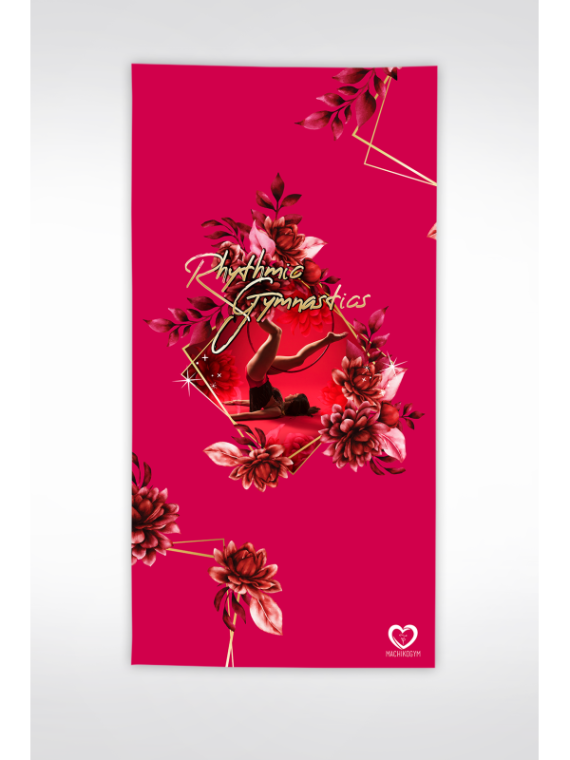 Towel Red Roses