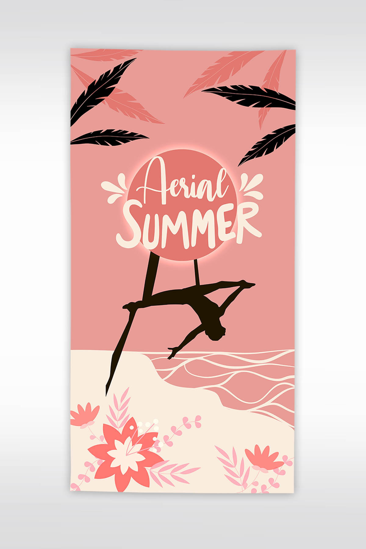 Towel Aerial Summer