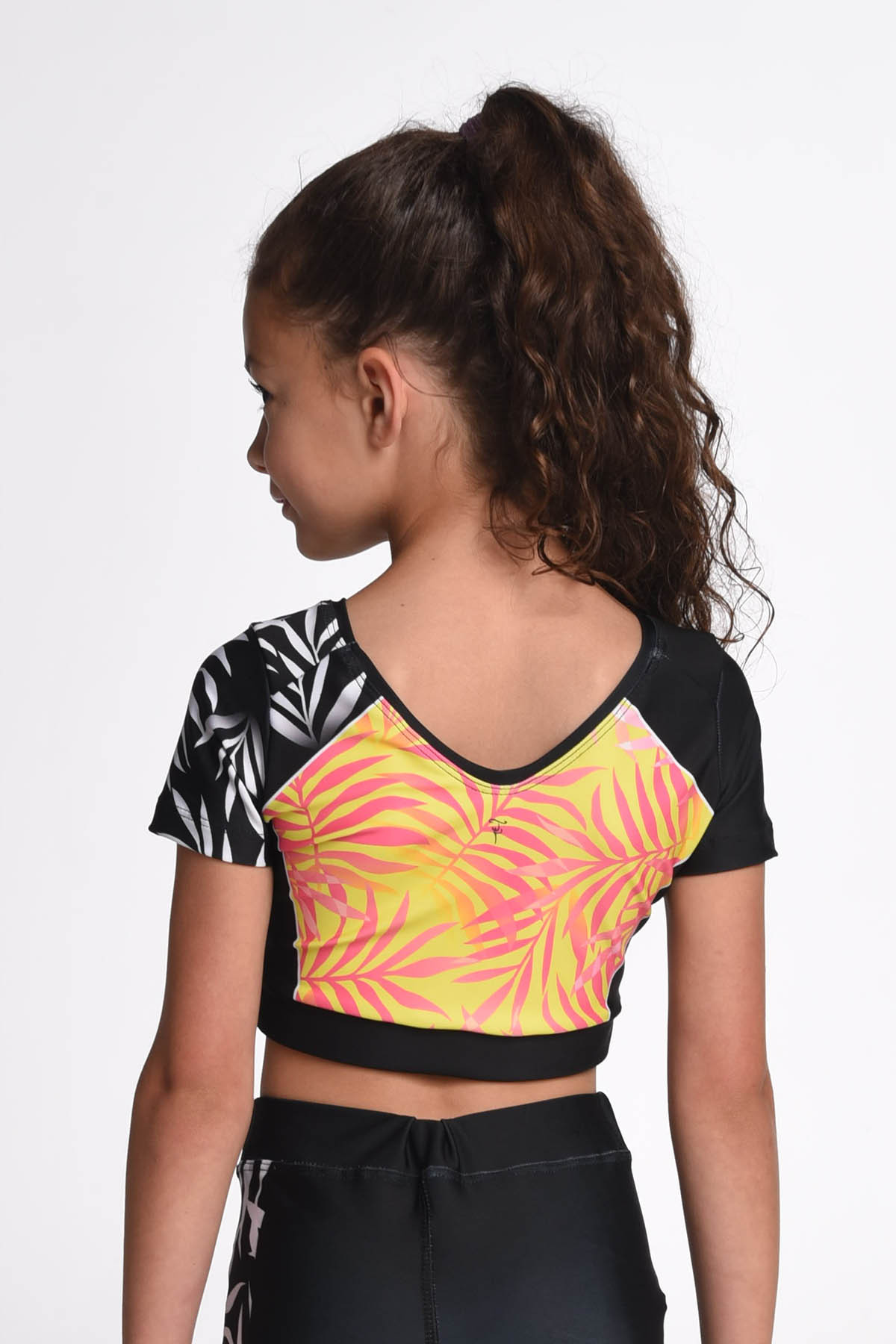 Crop Top Neon Panic