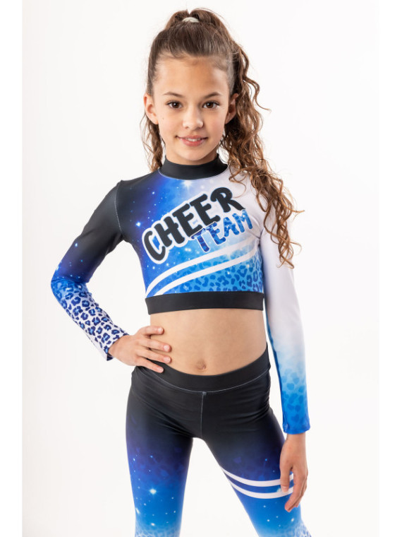 Crop Top Cheer Panther