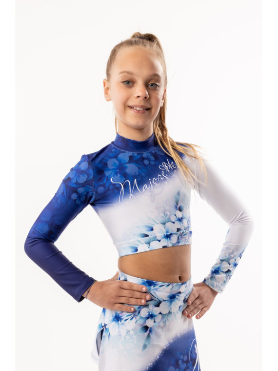 Crop Top Majorette Ice Rose