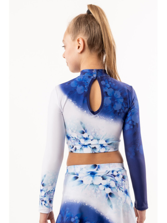 Crop Top Majorette Ice Rose