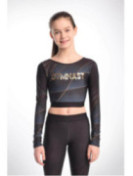 Crop Top Golden Swan