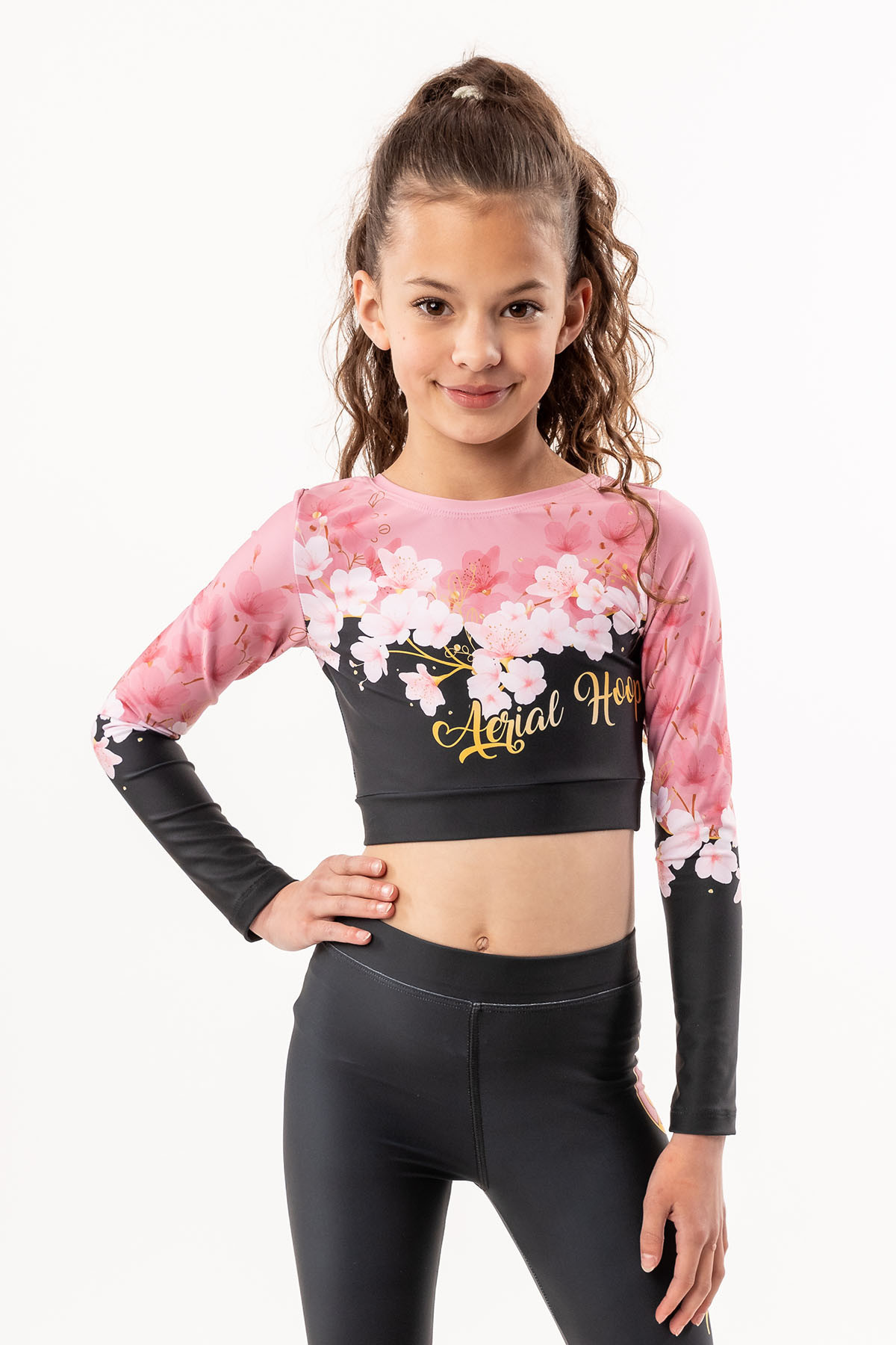 Crop Top Aerial Blossom