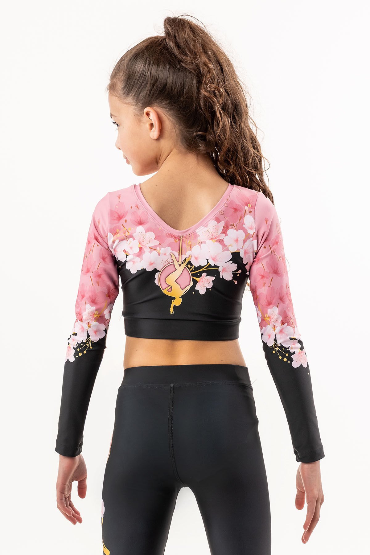 Crop Top Aerial Blossom