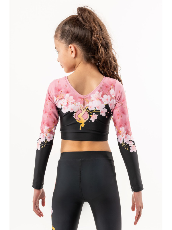 Crop Top Aerial Blossom