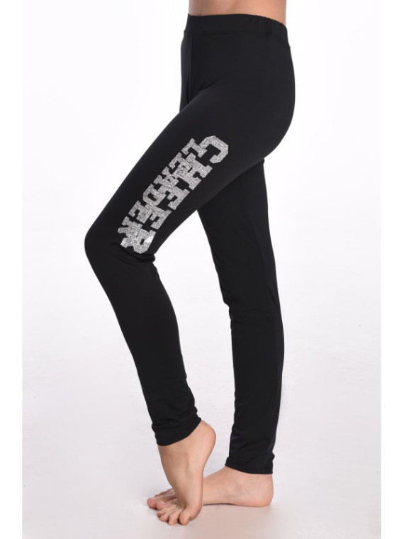 Leggings Glitter Pompom