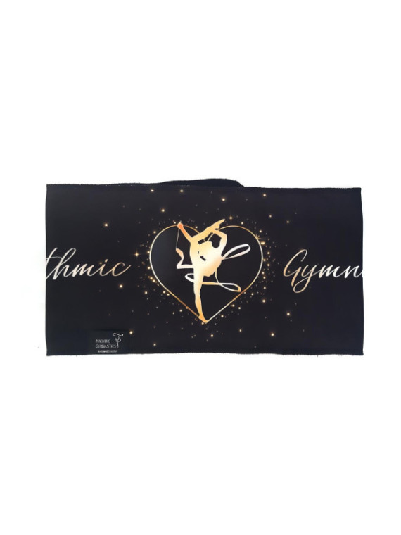 Pas Rozgrzewający Black Glitter