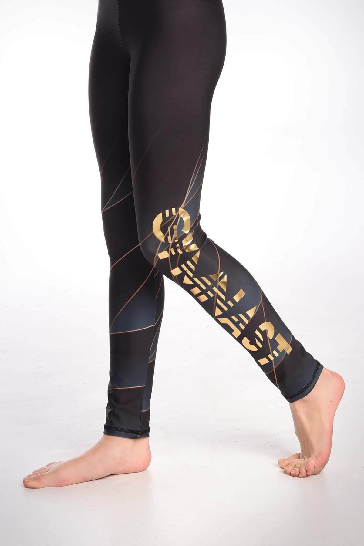 Legginsy Golden Swan